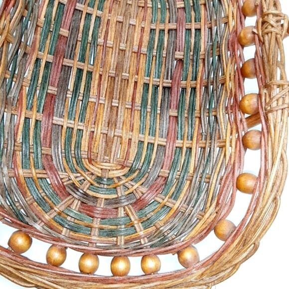 Vintage Boho Flower Basket - Picture 4 of 6